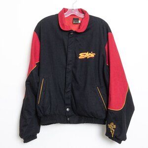 Elvis Presley Varsity Jacket Graceland Exclusive Authentic TCB Made in USA Large